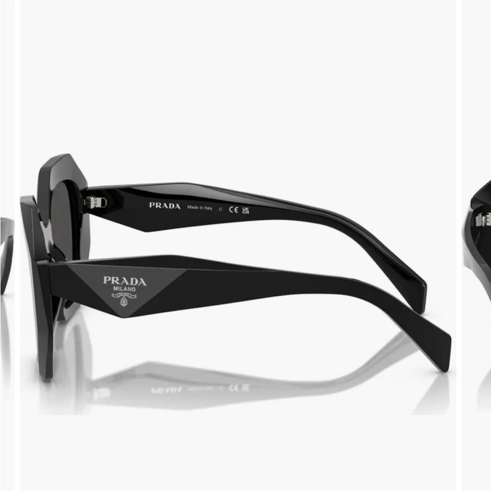 Prada Glossy Black Eyewear